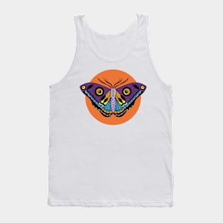 Sunset Moth Tank Top